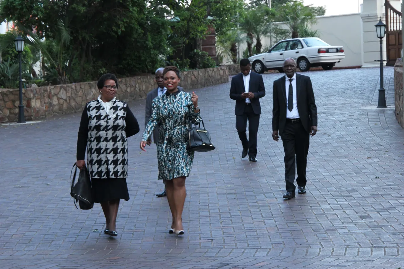 Guests arriving for the Deviare launch