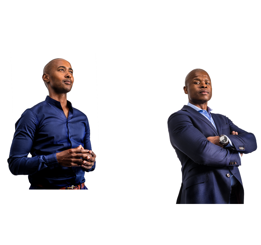 Deviare Co-Founders Baxolile Mabinya and Lubabalo Dyantyi